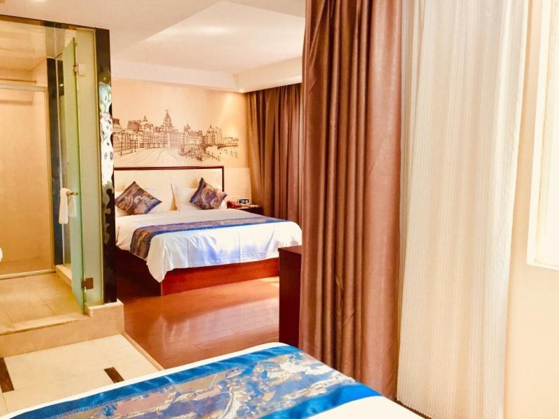 Greentree Inn Guangxi Yulin Jincheng Commercial Building Shell Hotel Dış mekan fotoğraf