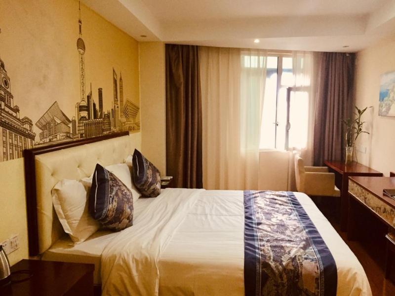 Greentree Inn Guangxi Yulin Jincheng Commercial Building Shell Hotel Dış mekan fotoğraf